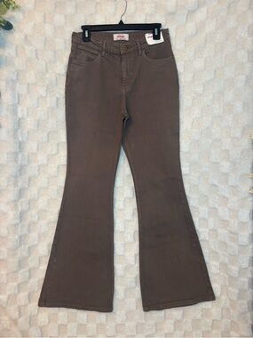 Wrangler Women's Brown Flared/ Bell bottom Jeans